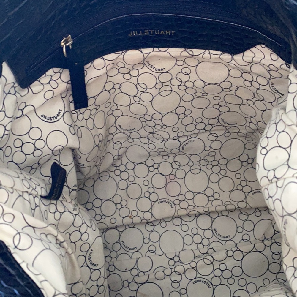 - Jill Stuart Leather Croc Tote bag - Picture 8 of 16